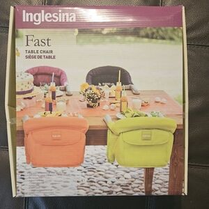 Inglesina "Fast" Baby Table Chair NEW IN BOX Navy